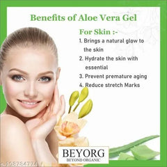 Aloe Vera Gel For Face Body & Hair 150ml