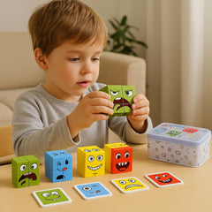 Toy Imagine Emoji Face Cube Puzzle – Brain Game for Kids 7–14