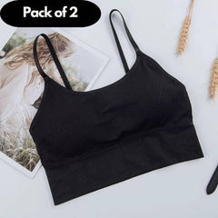 Seamless Padded Bra Pack of 2