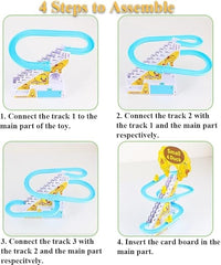 Ducks Slide Race Toy with Lights & Music – 3 Ducks Included