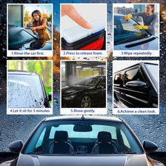 Maxismart Oil Film Cleaning Brush – Car Glass & Windshield Cleaner