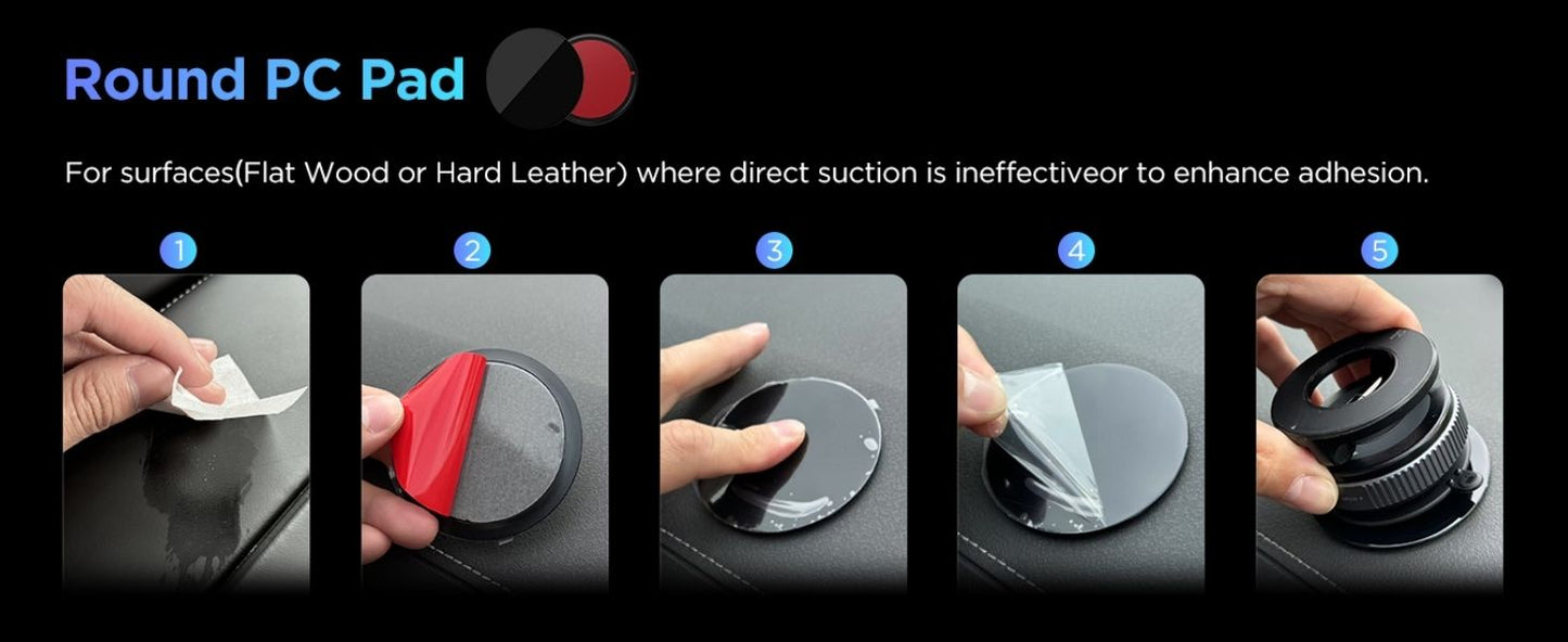 360° Vaccum Magnetic Phones Holder