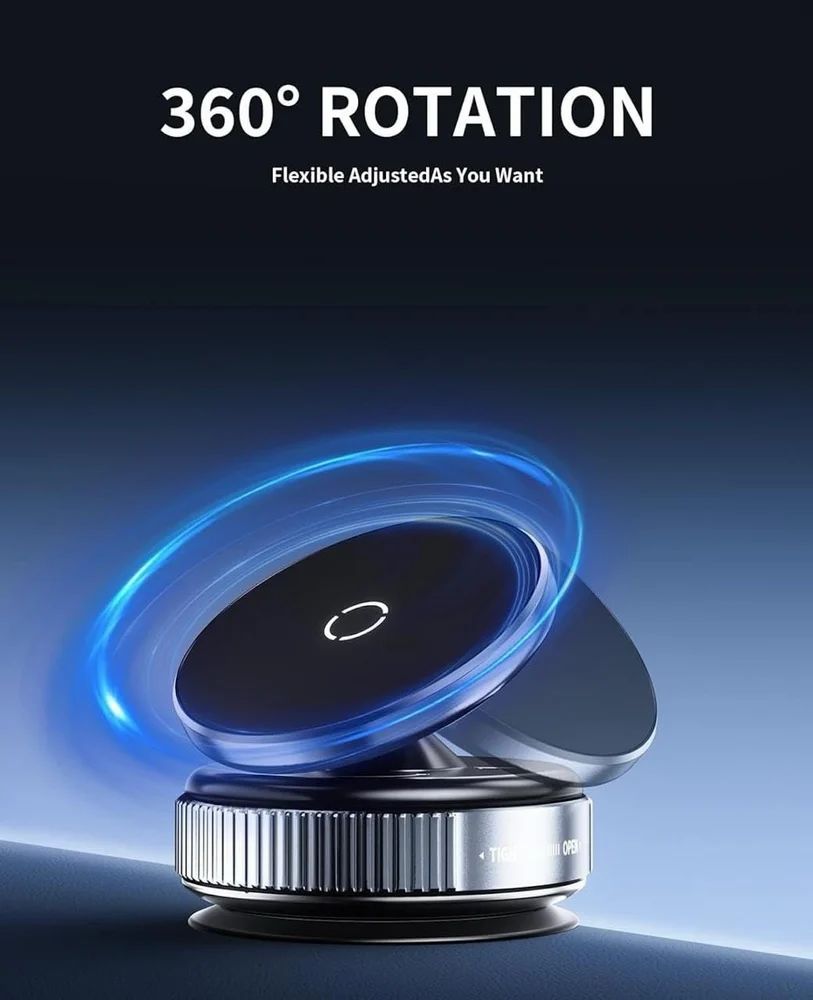 360° Vaccum Magnetic Phones Holder