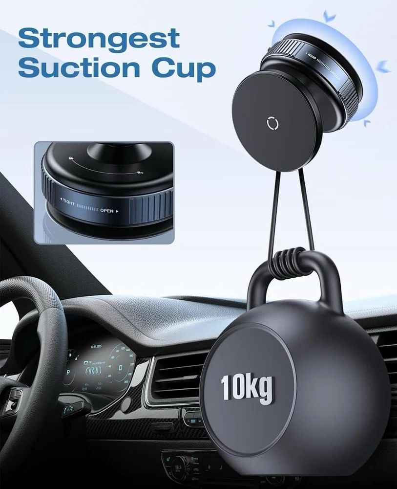 360° Vaccum Magnetic Phones Holder